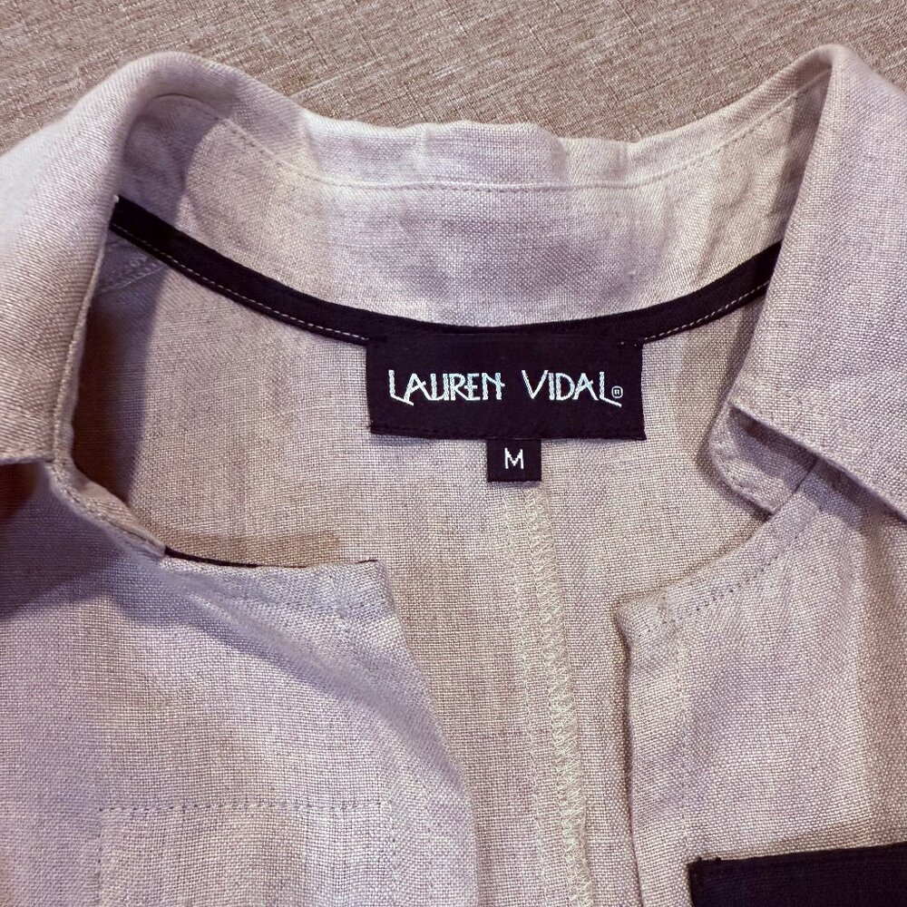 Lauren Vidal Linen Jacket - Picture 2 of 6